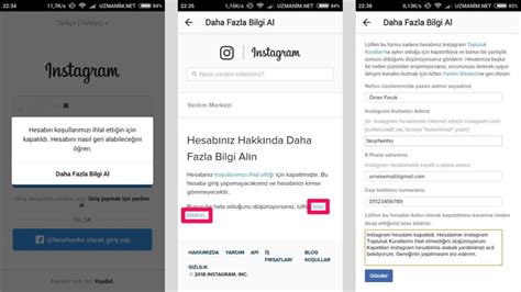 Instagram “Hesabın Koşullarımızı İhlal Ettiğin için Kapatılmıştır” Hatasının Çözümü